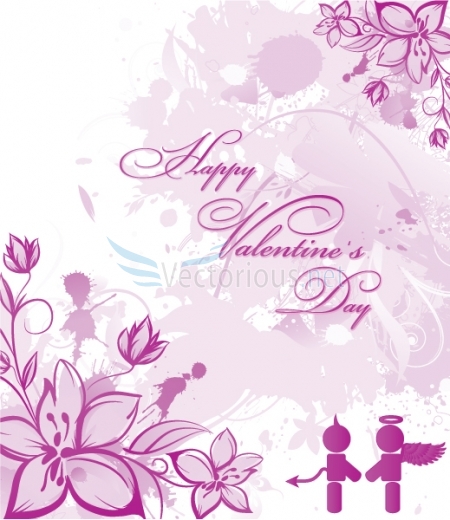 Valentine vector background 