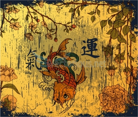 2439-japanese-background-with-koi-fish