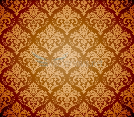 3431-damask floral pattern