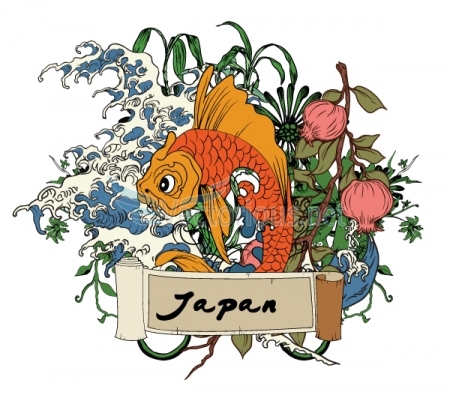 3858-japanese-illustration-with-koi-fish