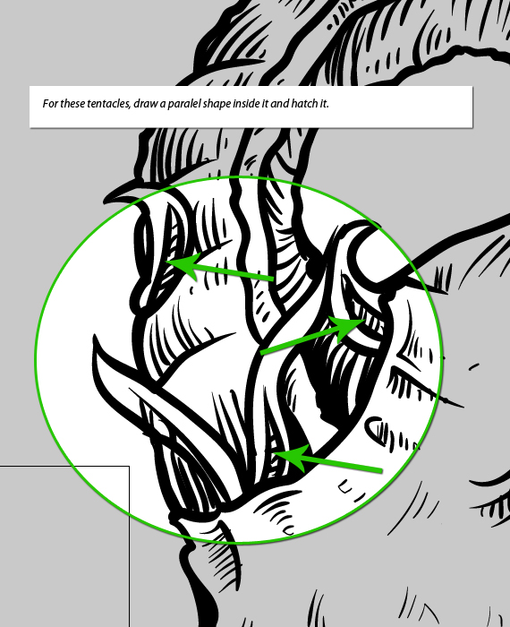 evil skulls drawings - step 17