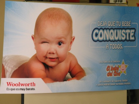 Woolworth baby ad campaign