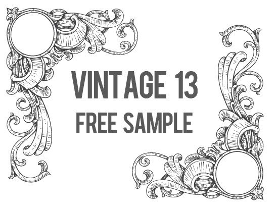 Vintage Mega Pack 13 Free Sample