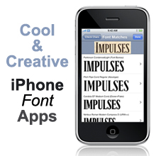 Cool and Creative iPhone Font Applications