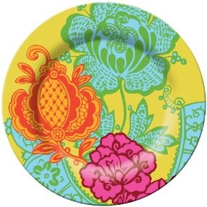 pattern design on plate