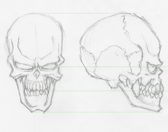 How to Draw Evil Vector Skulls in Illustrator