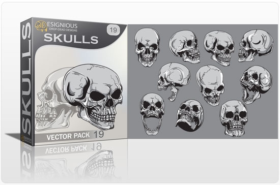 vector skulls designious 1