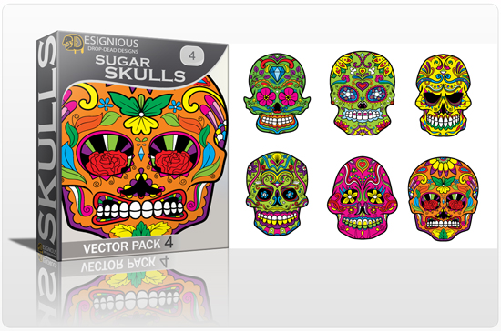 designious-sugar-skulls-vector-pack-4