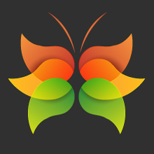 Free Vector of the Day #16: Vector Abstract Butterfly
