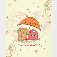 Free Vector of the Day #20: Valentine’s Day Illustration