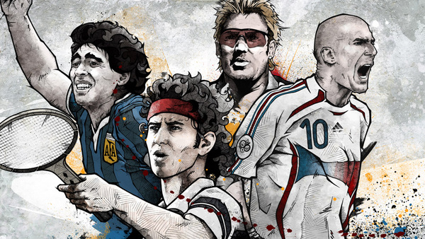 Sports Illustrations that Will Work Out Your Creative Muscles