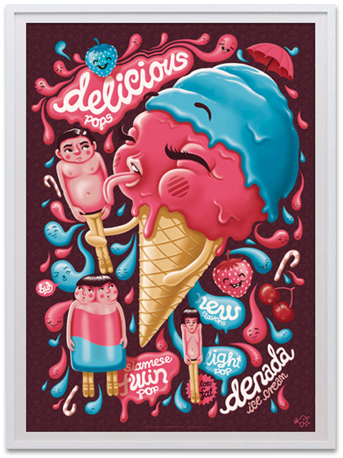 denada_posters_icecream-island_view1