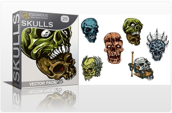 skulls-vector-pack-25