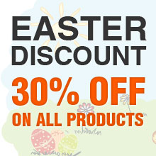 30% Easter Discount on all Products from Designious.com