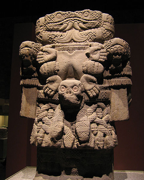 Aztec sculptures