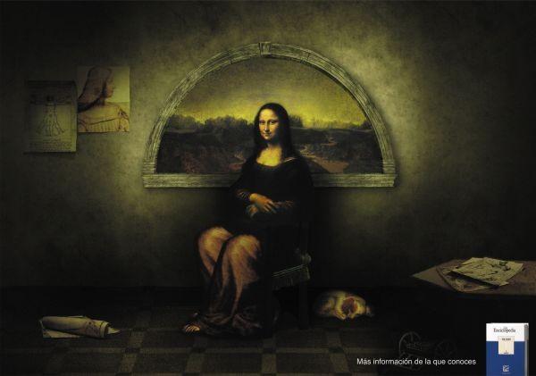 Famous Art Used In Advertising - Painting Ads Examples - 10