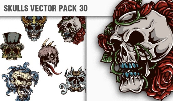 skulls-vector-pack-30