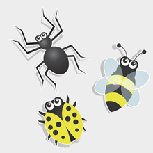 Free Vector of the Day #111: Bug Icons