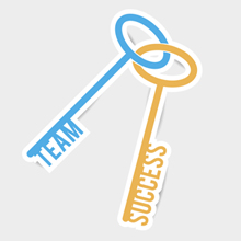 Free Vector of the Day #121: Team & Success Concept
