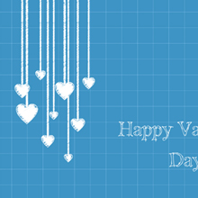 Free Vector of the Day #119: Valentine’s Day Card