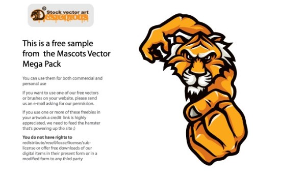 mascots-vector-mega-pack-free-sample