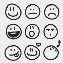 Free Vector of the Day #150: Sketchy Emotion Icons