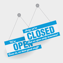 Free Vector of the Day #170: Open and Closed Signs