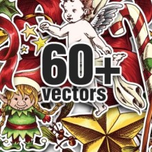 A Massive New Collection of Christmas Vectors & More