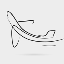 Free Vector of the Day #203: Airplane Logo
