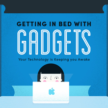 [Infographic] – Getting in Bed with Gadgets