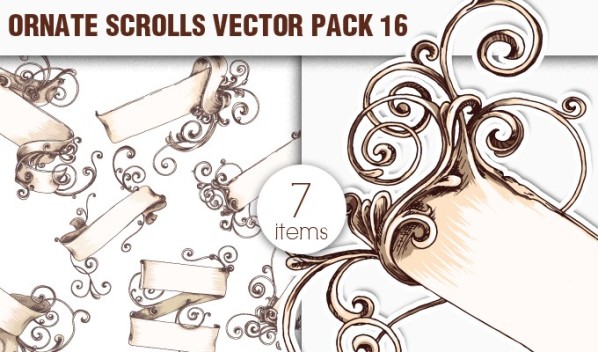 A Huge Collection of Floral Vectors & Brushes, Animals, Mega Packs and