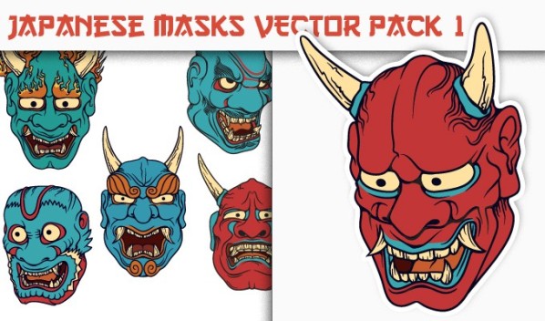 designious-vector-japanese-masks-1