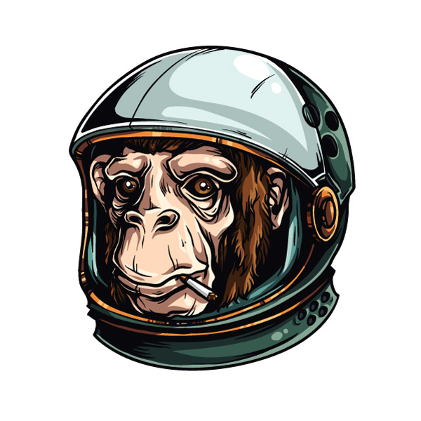 Draw an Astrochimp