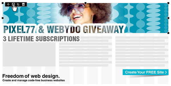 Giveaway-3-lifetime-subscriptions-Webydo-1