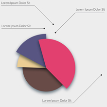 Free Vector of the Day #380: Pie Chart Template
