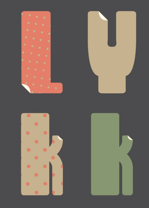 How to Create Retro Vector Letters