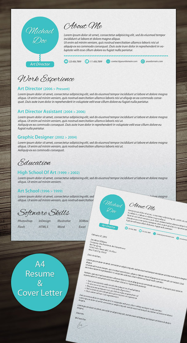 resume templates that stand out