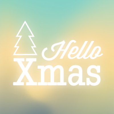 Free Vector of the Day #473: Xmas Poster