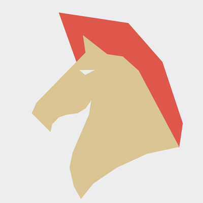 Free Vector of the Day #500: Minimal Horse