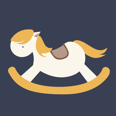 Free Vector of the Day #497: Rocking Pony