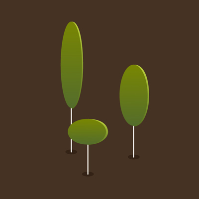 Free Vector of the Day #498: Trees