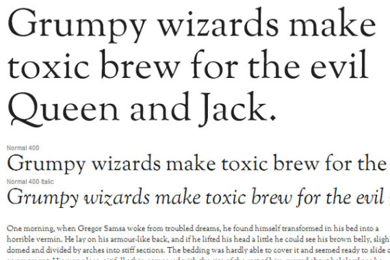Readable Fonts | 11 Free Fonts From Google Typefaces