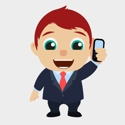 Free Vector of the Day #523: Business Man