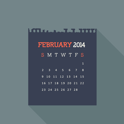 Free Vector of the Day #530: Calendar