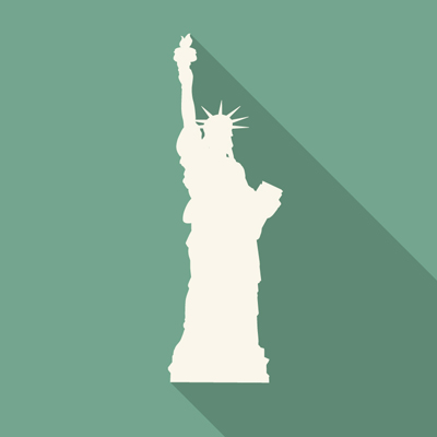 Free Vector of the Day #537: Statue of Liberty Silhouette