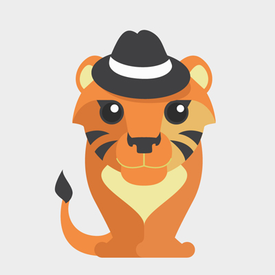 Free Vector of the Day #580: Baby Tiger