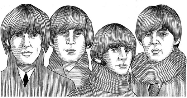 Memorable-Beatles-Inspired-Illustrations-by-Danilo-Agutoli-15