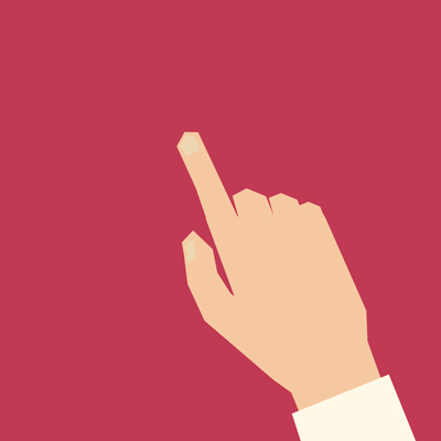 Free Vector of the Day #590: Pointing Finger
