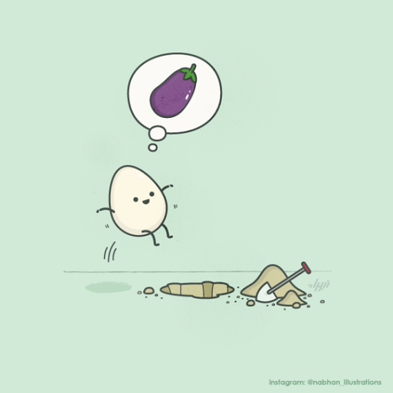 Witty-Illustrations-by-Nabhan-Abdullatif-Visual-Puns-with-Everyday-Objects-3