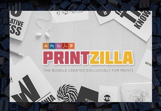 Printzilla - Graphic design bundles preview